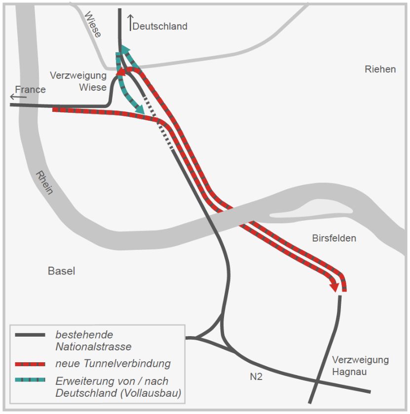 Der 2014 vorgeschlagene Rheintunnel Basel – {source?html}